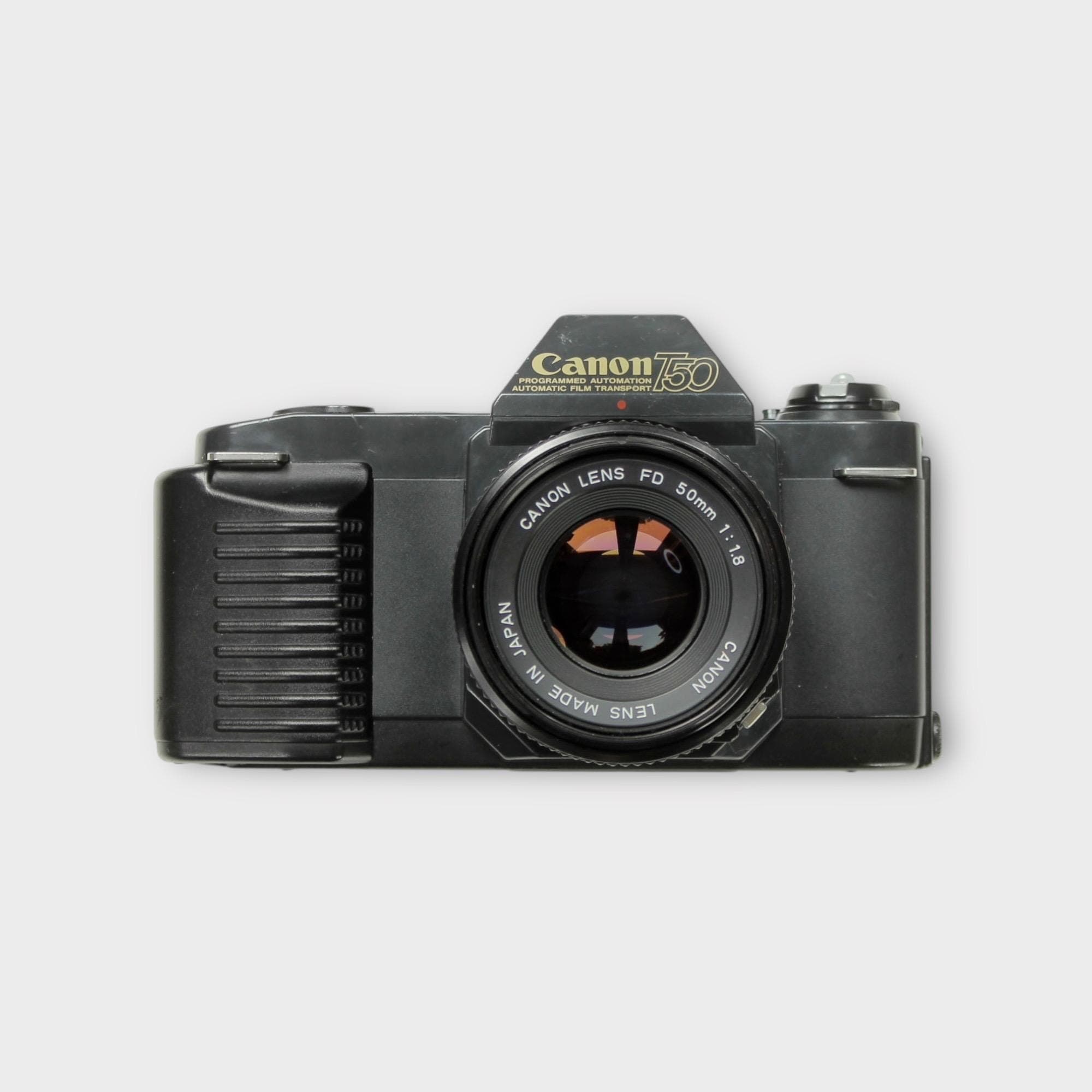 Canon T50 with Canon FD Lens