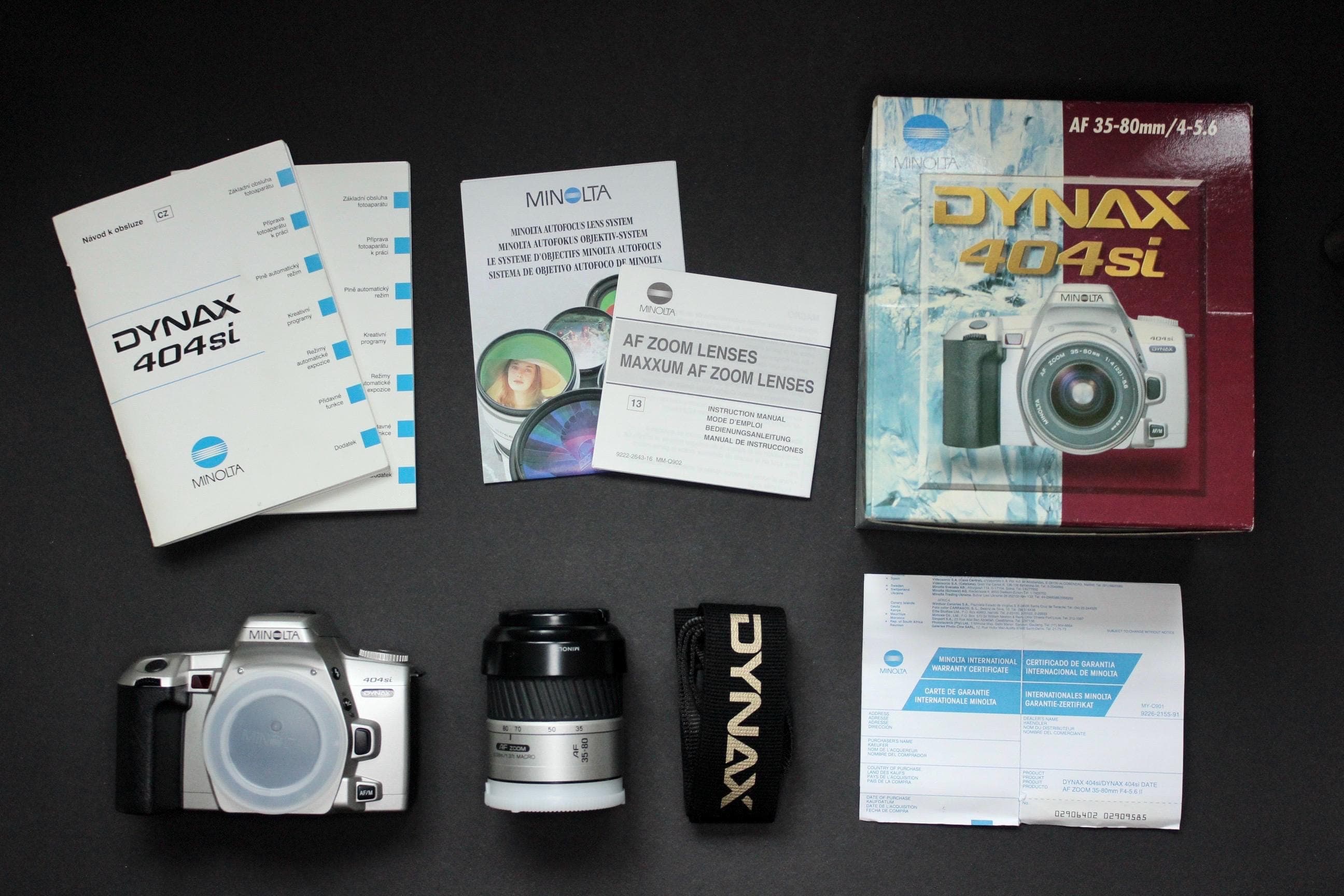 Minolta Dynax 404si with Olympus Power Zoom AF Lens - Image 10