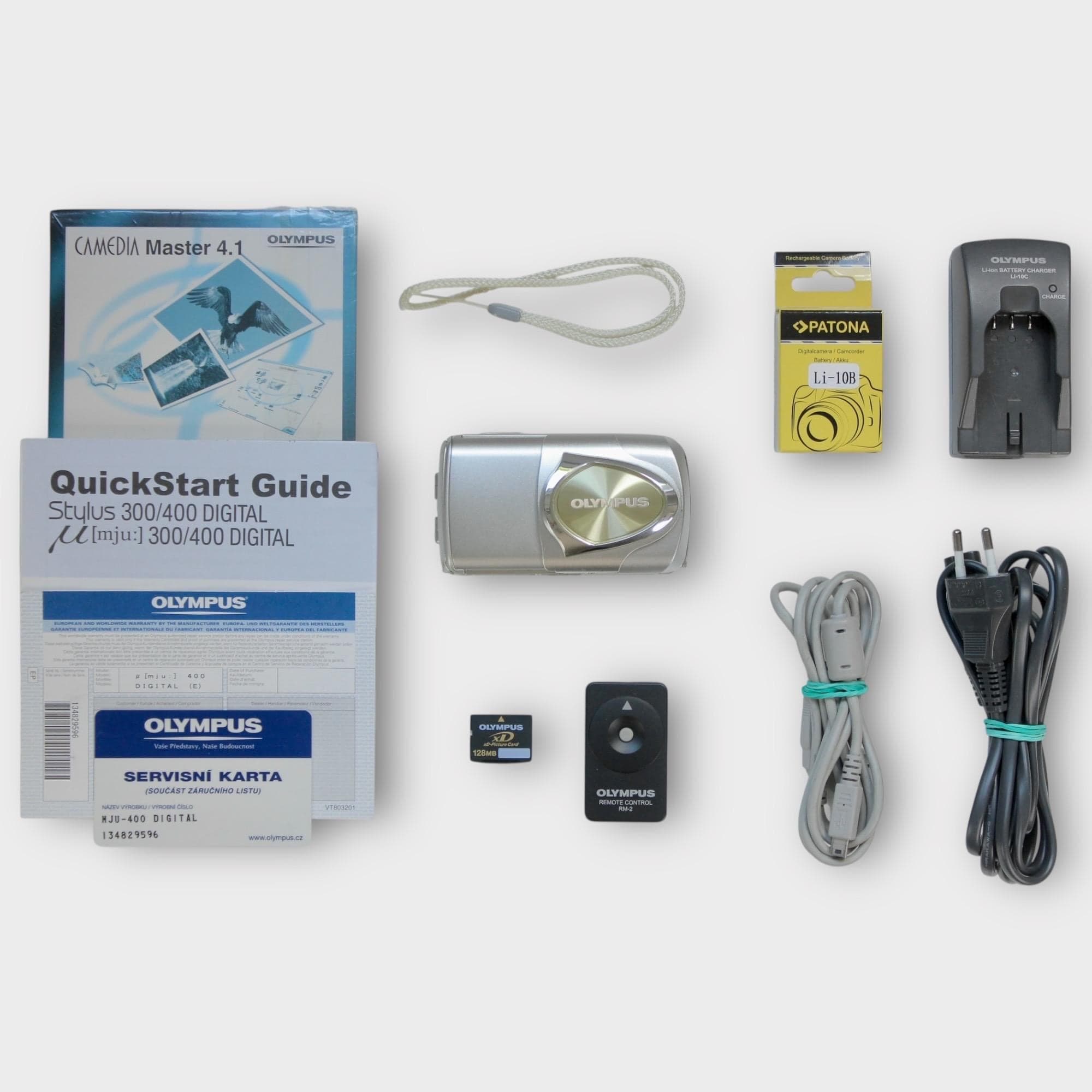 Olympus MJU 400 Digital Gold - Image 2