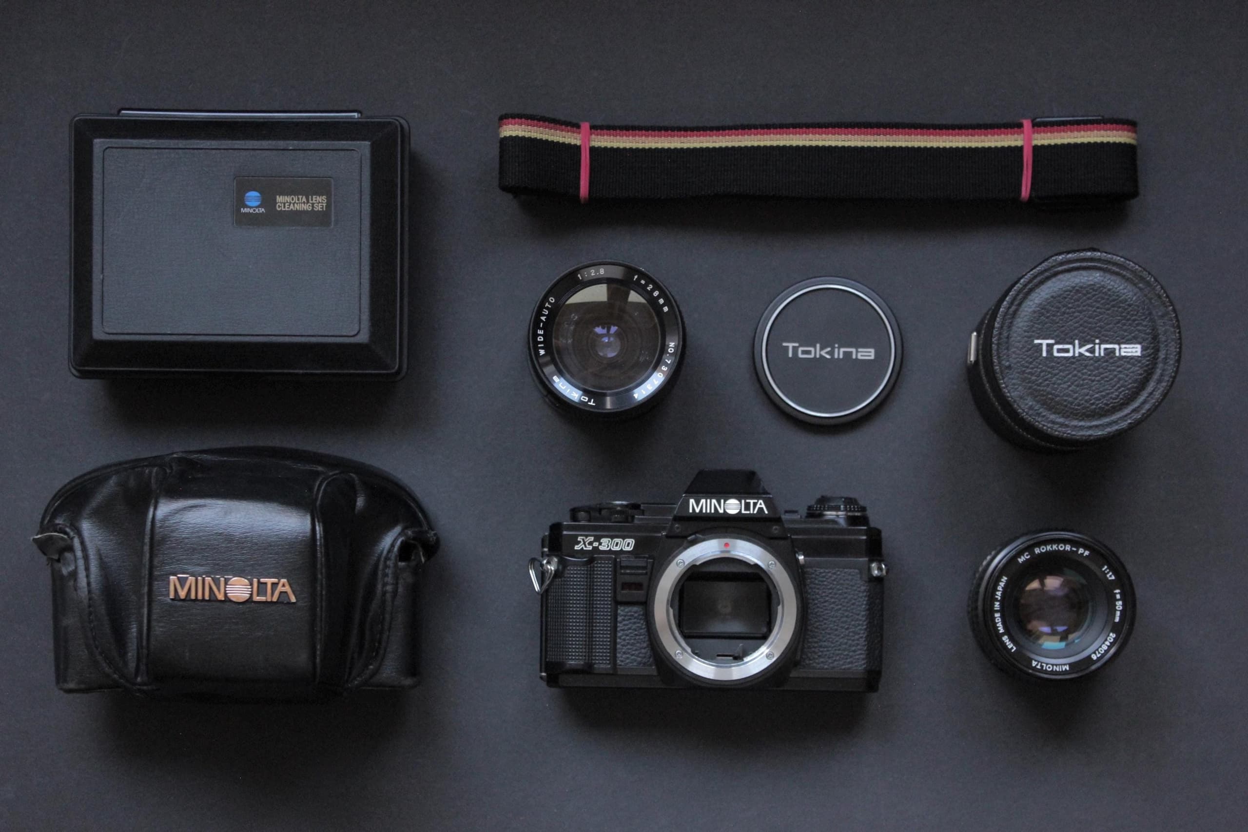 Minolta X300 with MC Rokkor & Tokina Lenses - Image 2